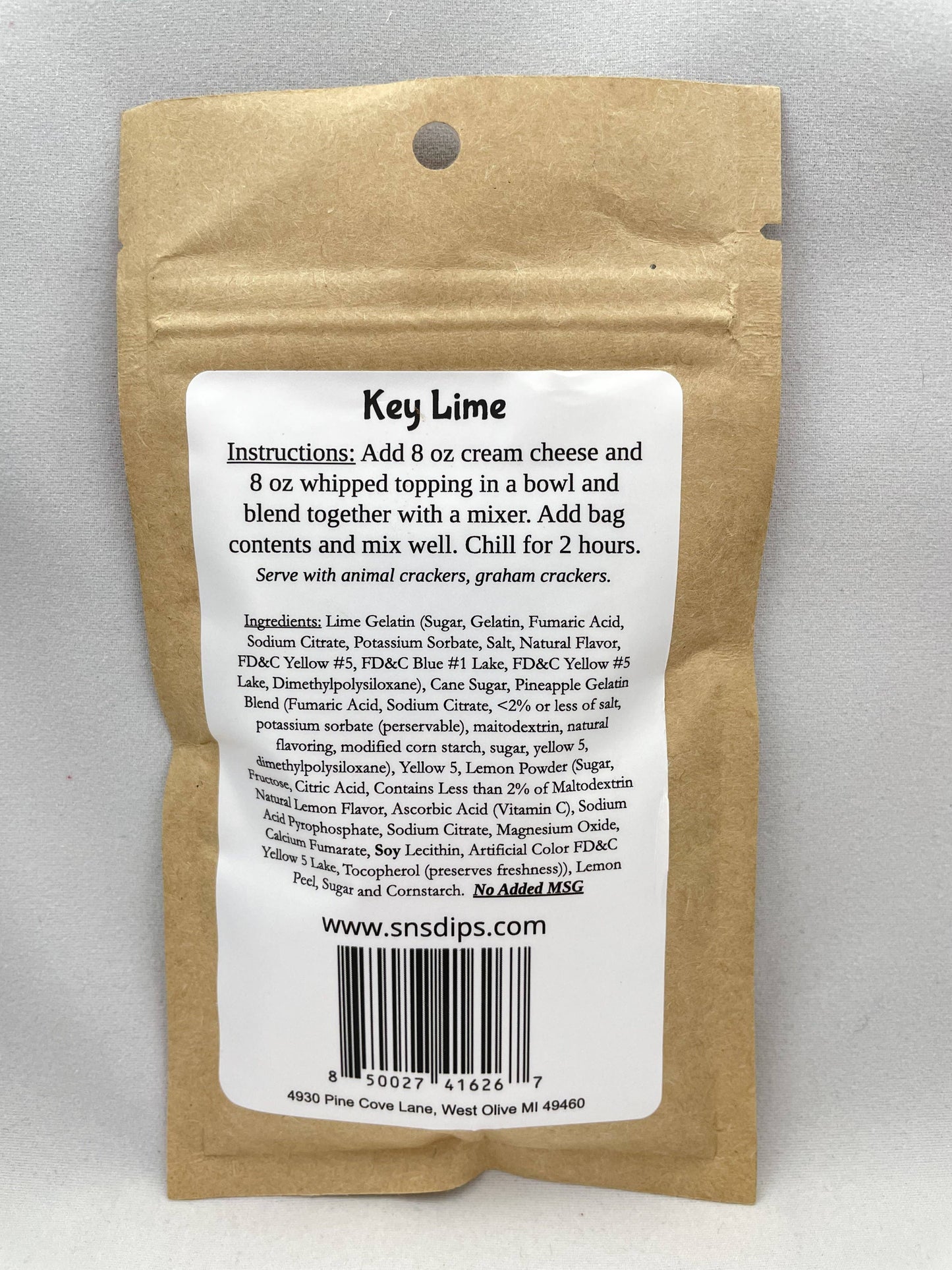 SnS Dips - Key Lime Dip