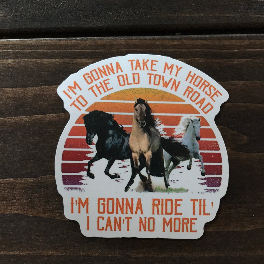 The Yellow Butterfly & Co LLC - Western Sticker Pack