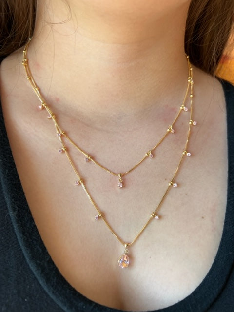 TOT LAYER NECKLACE MULTI