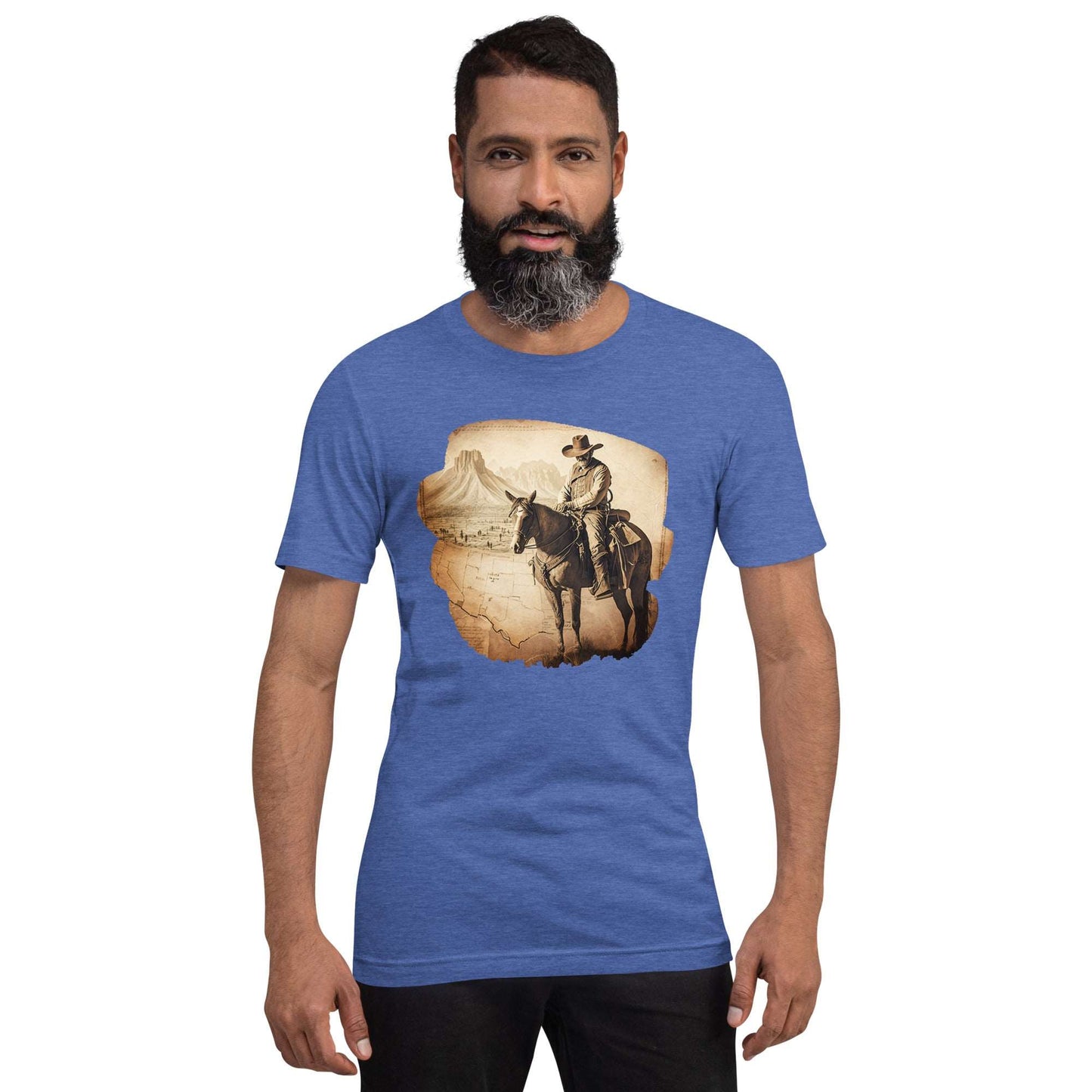Cowboy & Horse Unisex t-shirt