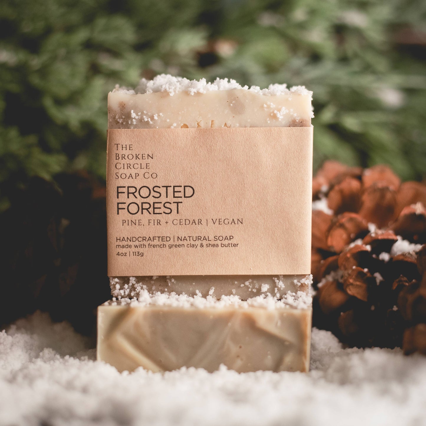 Frosted Forest Soap