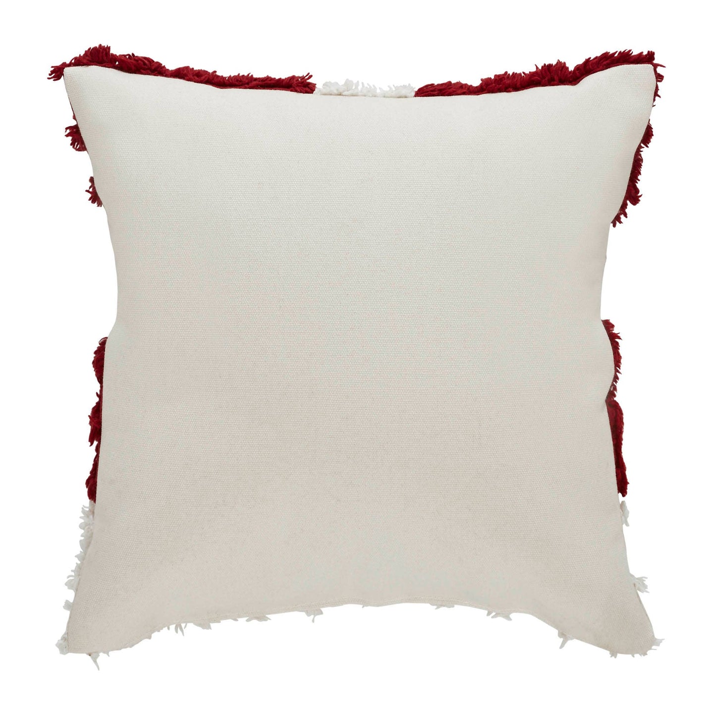 Kringle Chenille Santa Suit Pillow