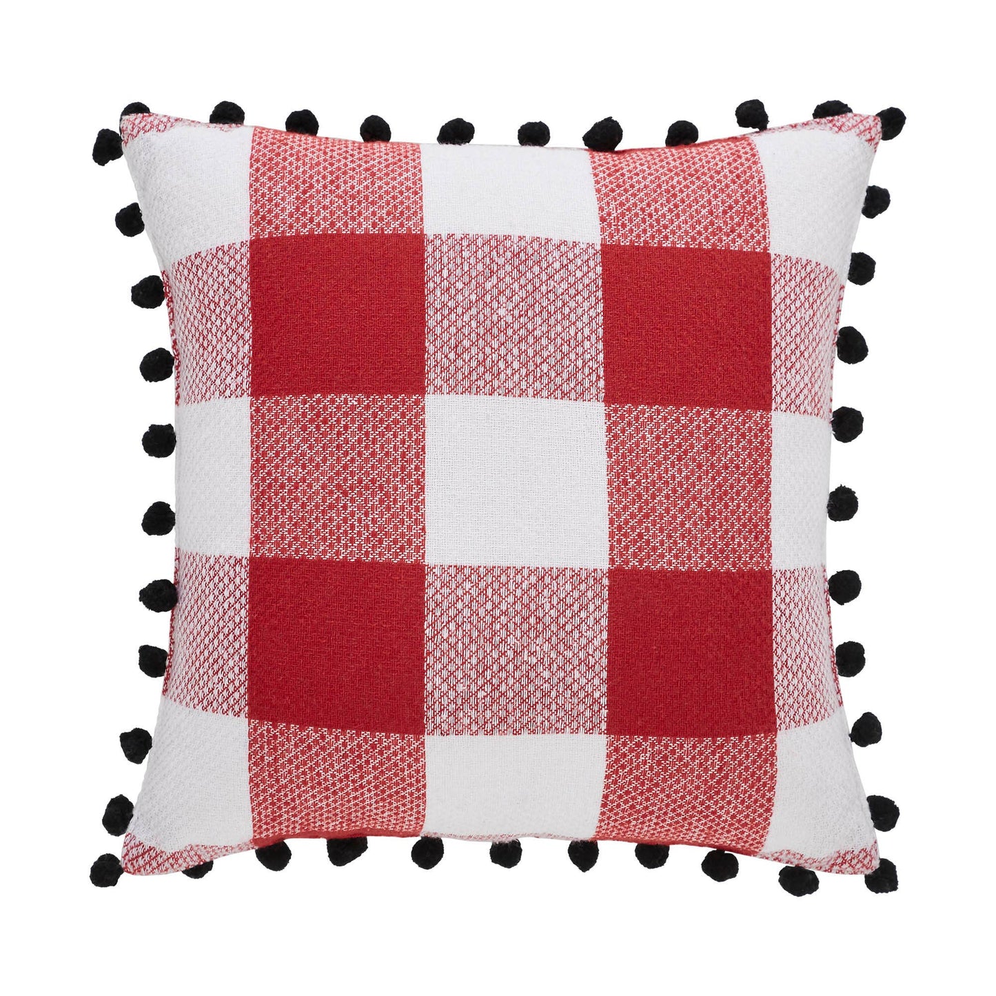 Check Vintage Santa Pillow 12x12