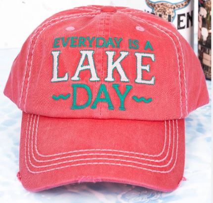 Everyday is a Lake Day Cap