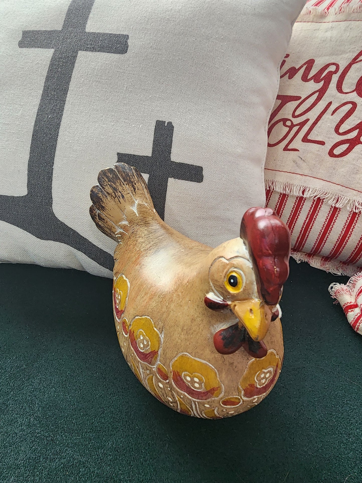 Natural Chicken Decor