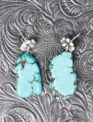 turquoise earrings