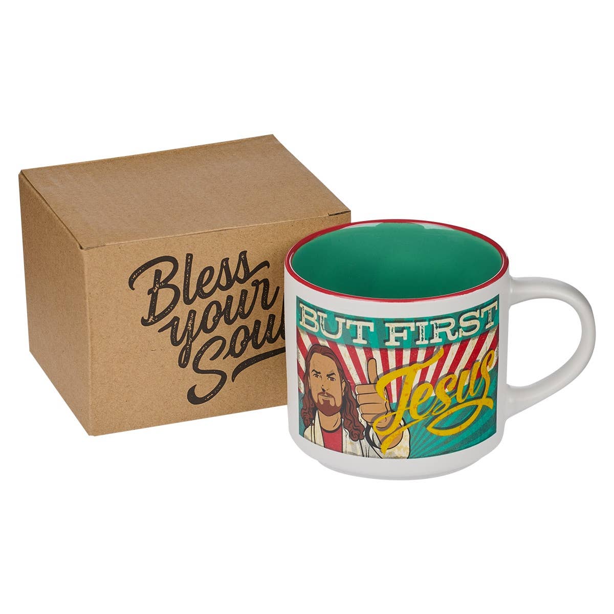 Mug Ceramic But First Jesus