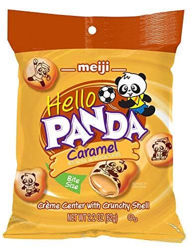 Meiji Hello Panda Caramel 2.2 Ounce Bags