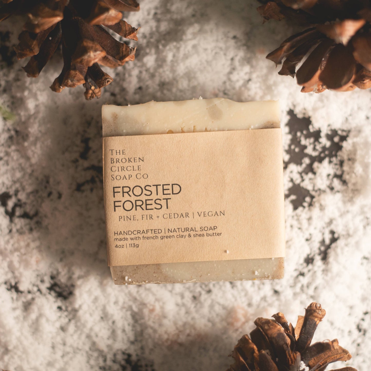 Frosted Forest Soap