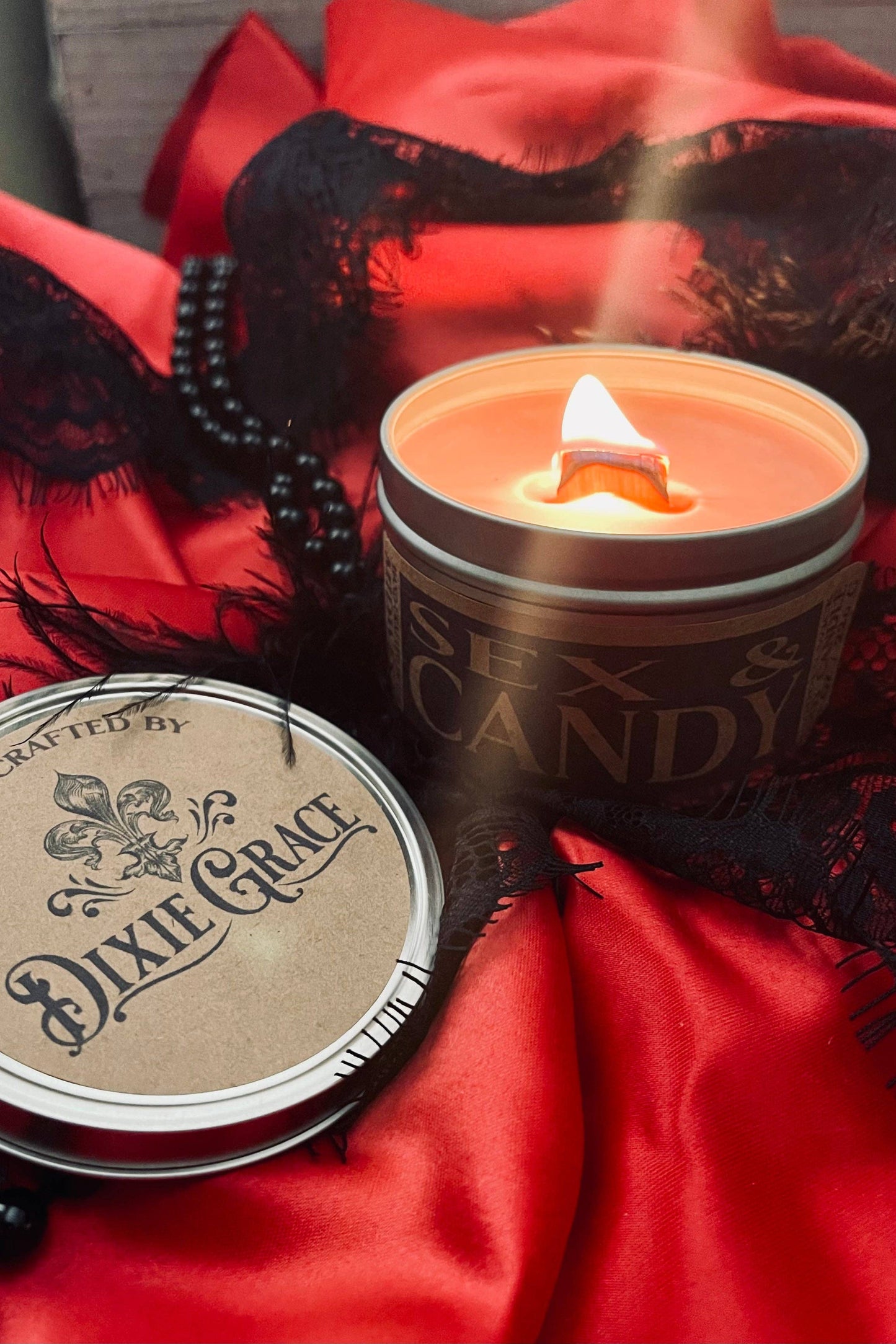 Sex & Candy - Wooden Wick Candle