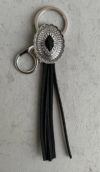 black keychain