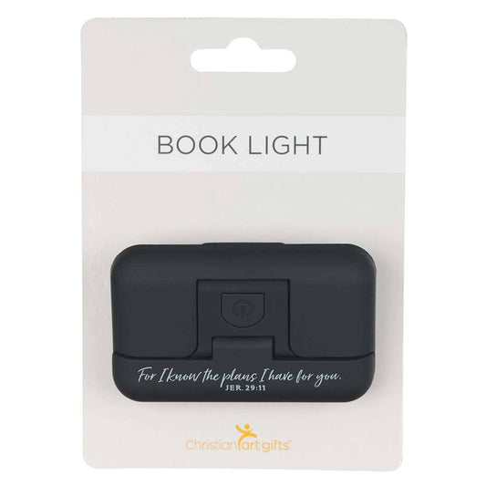 Book Light Black Christian