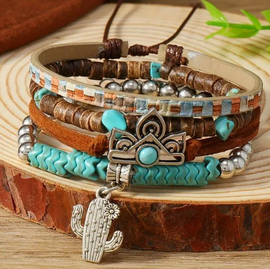 Western Bracelet 4pcs