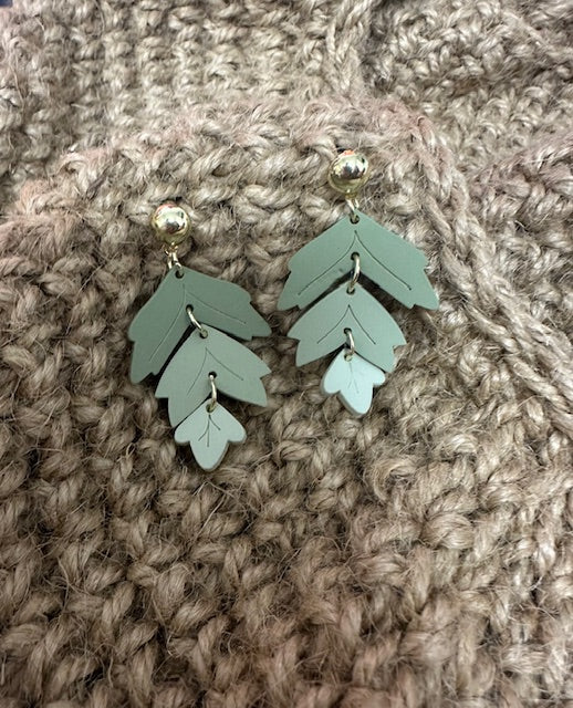 Leaf Drop Earring