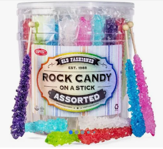 Rock Candy on a stick