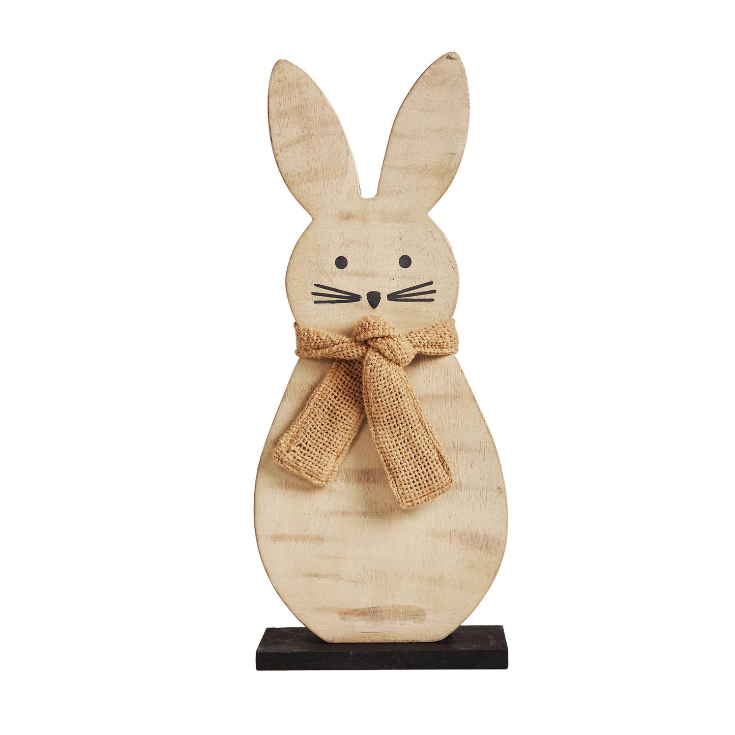 Wooden Spring Bunny 13x5.25x2.25