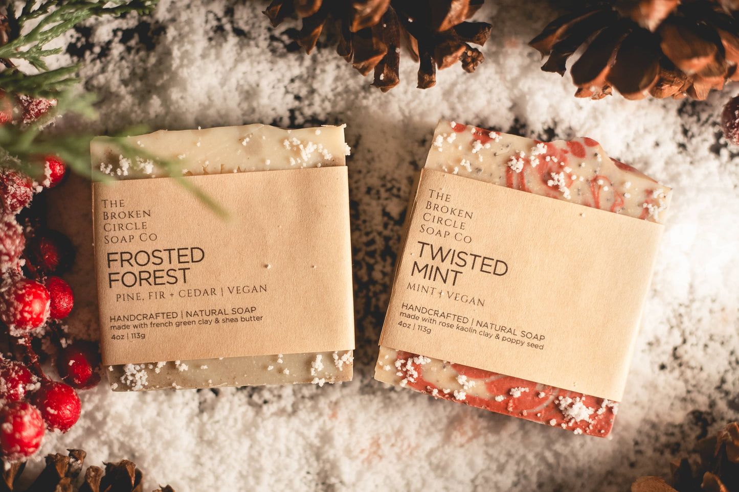 Frosted Forest Soap