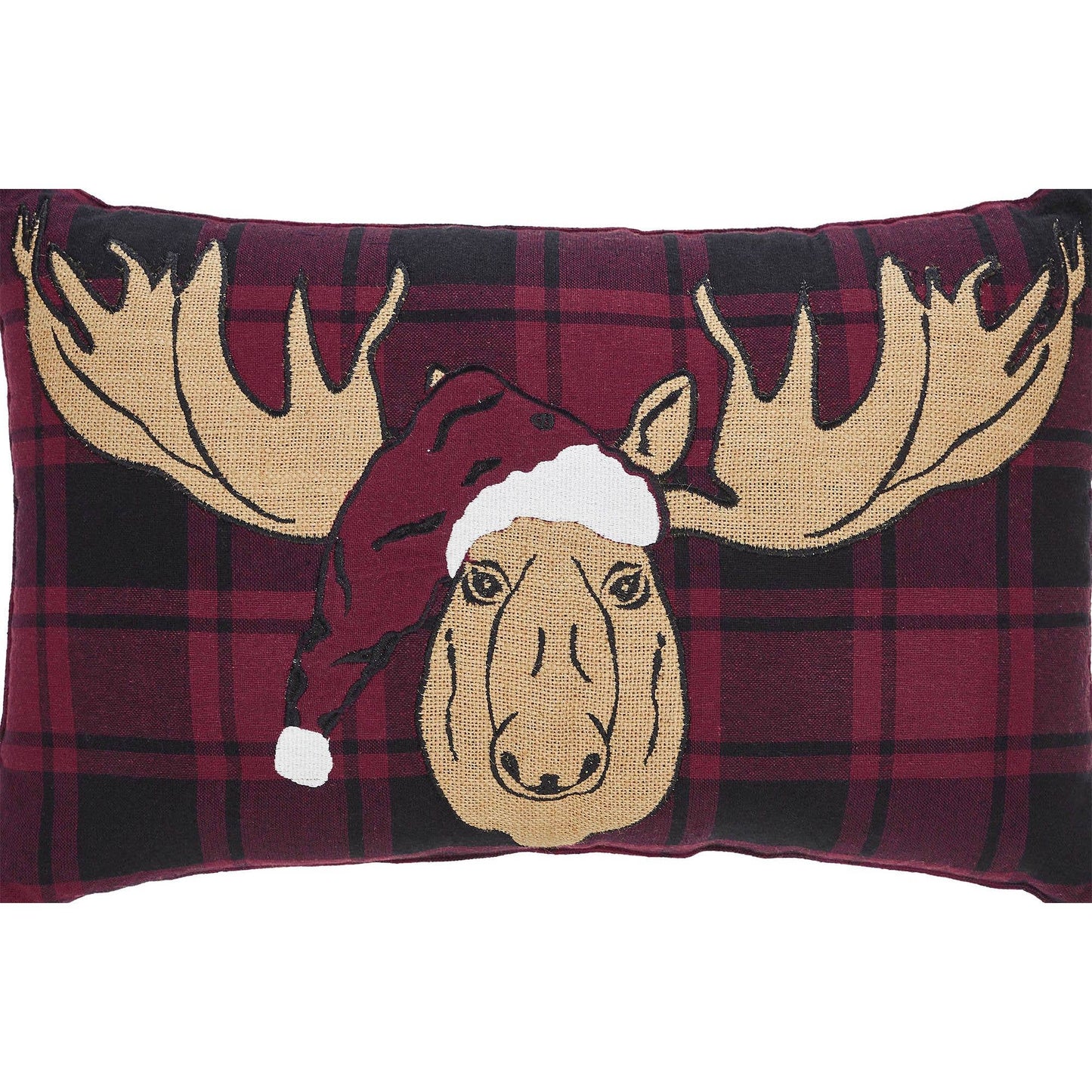 Holiday Moose Pillow 14x22