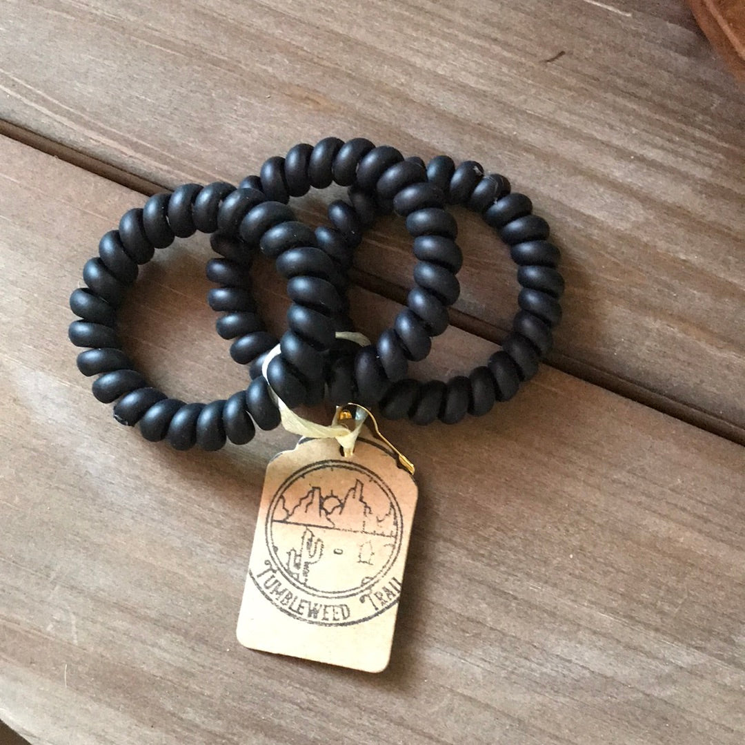 Phone Cord Hair Tie Set