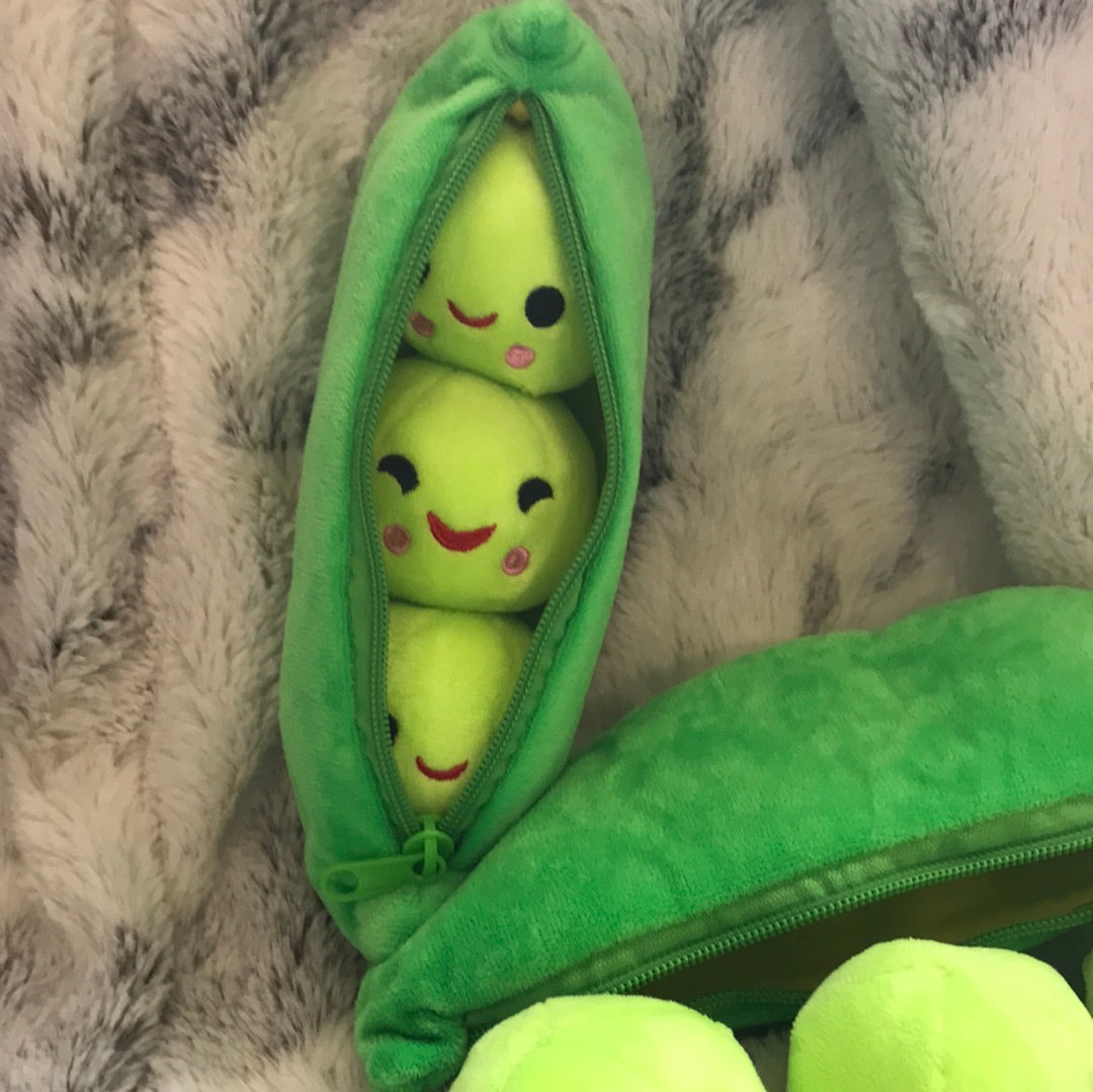 peas in a pod plush