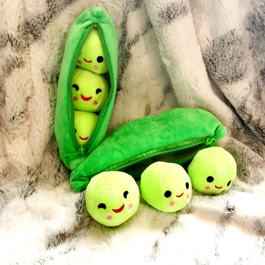 peas in a pod plush