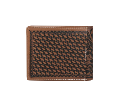 men wallet embossed