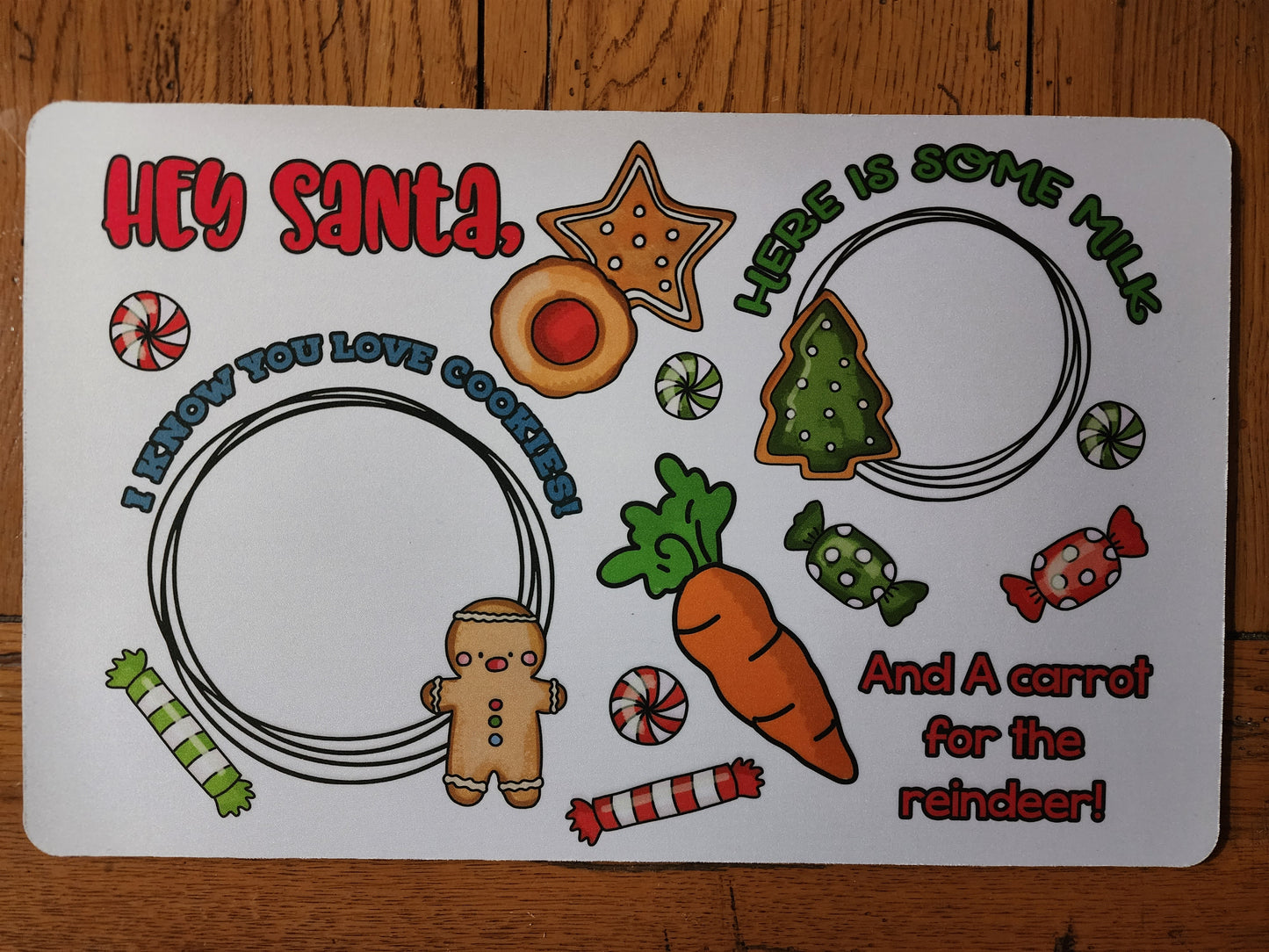 Santa place mat