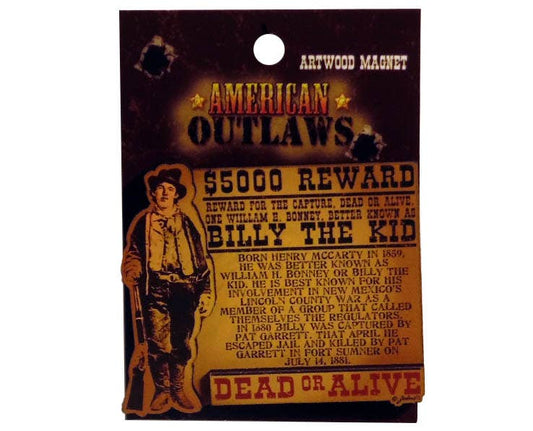 American Outlaw West Magnet Billy The Kid