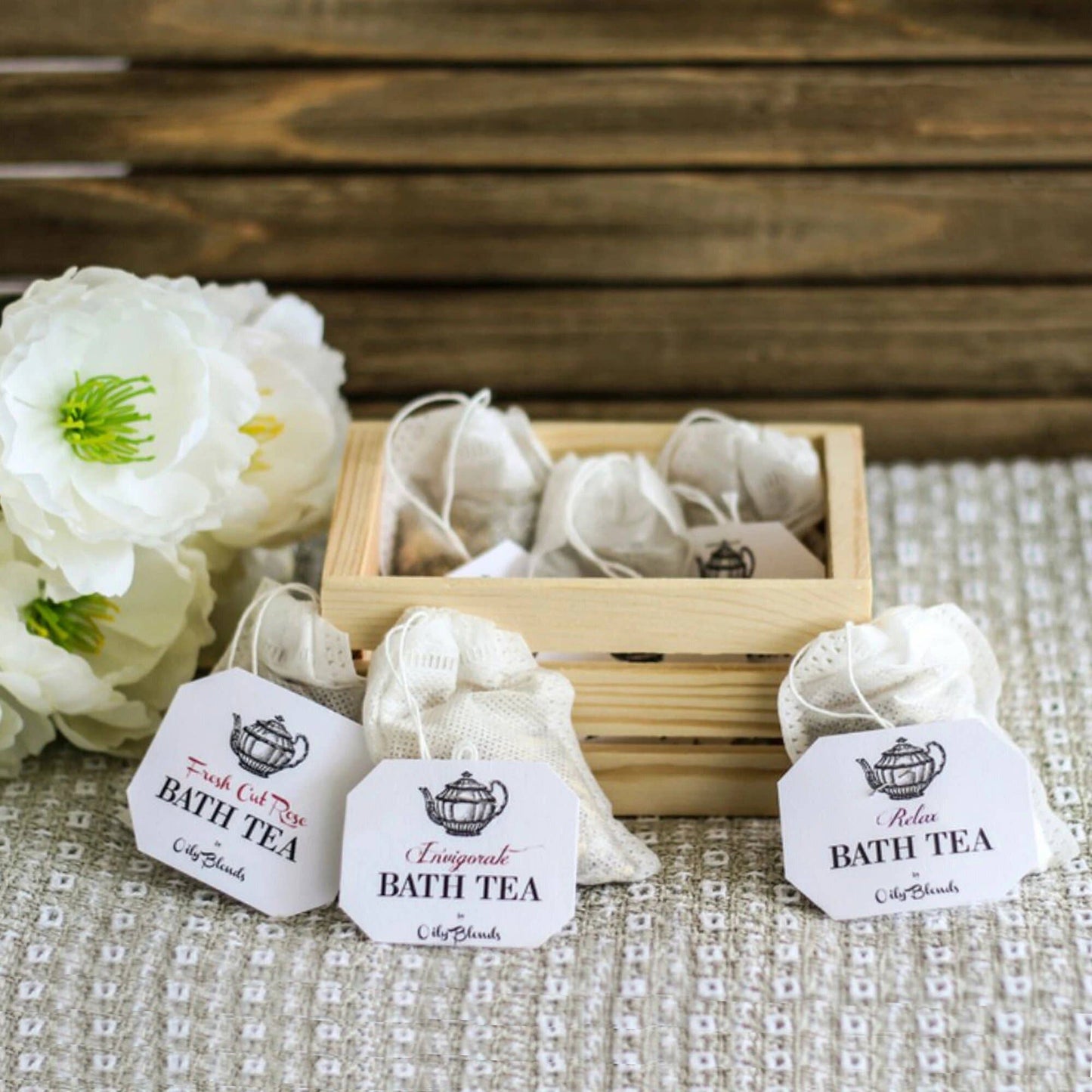 Essential Oil Bath Tea - Single Bags