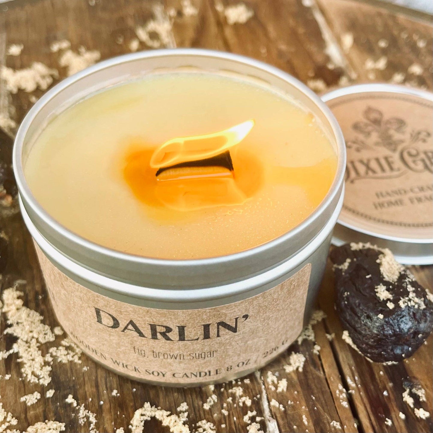 Darlin' Wood Wick Candle