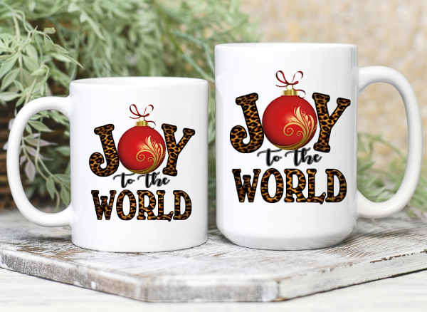 JOY TO THE WORLD CHRISTMAS MUG