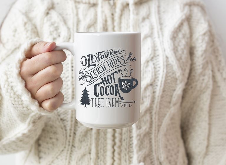 OLD FASHIONED CHRISTMAS MUG