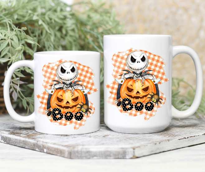 BOO HALLOWEEN JACK MUG