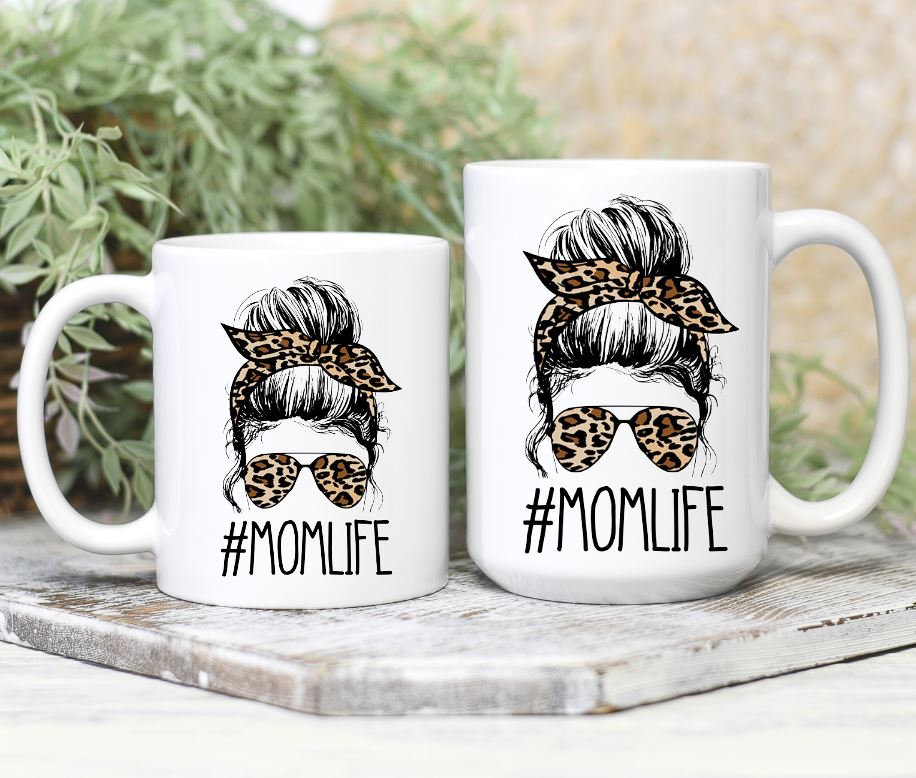 mom life mug 11 or 15 oz