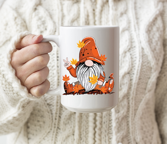 PEACE GNOME FALL MUG