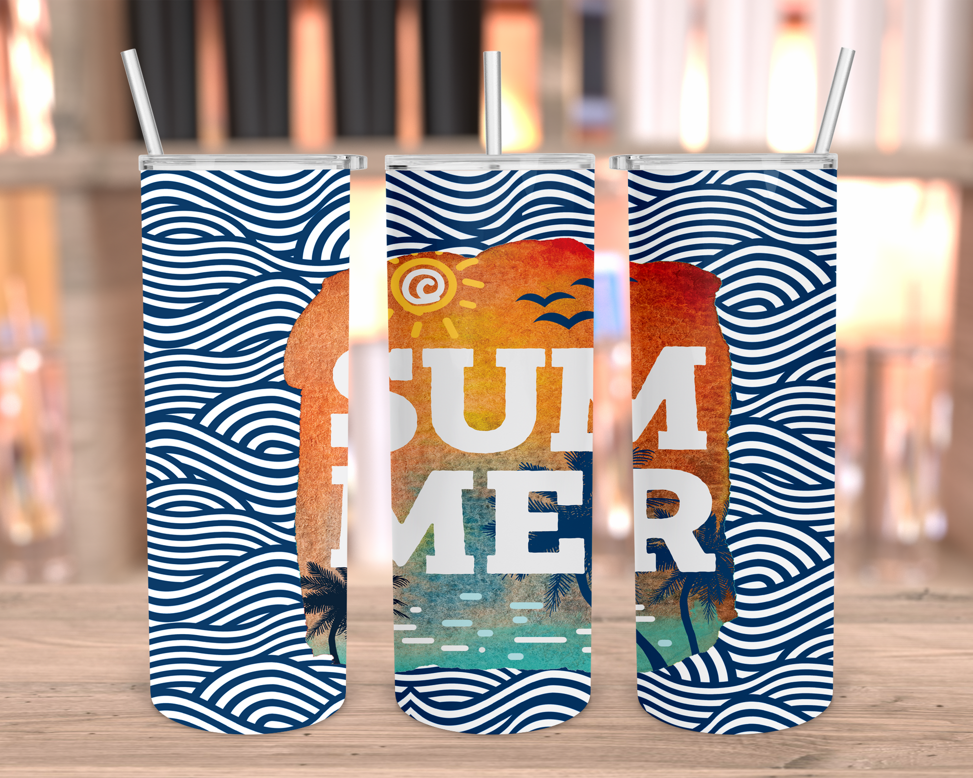 SUMMER RETRO TUMBLER