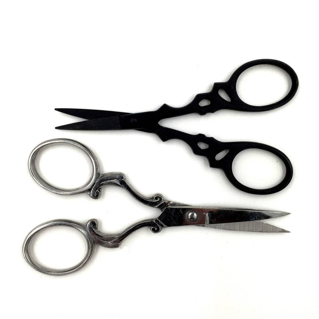 Badass Beard Care - Beard & Mustache Scissors: Black