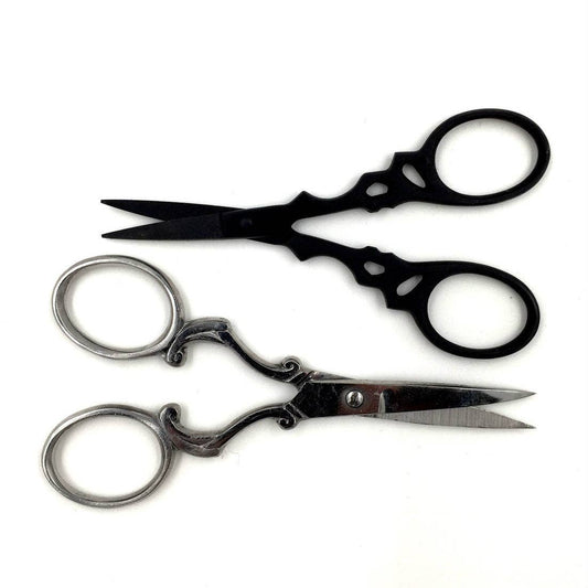 Badass Beard Care - Beard & Mustache Scissors: Black