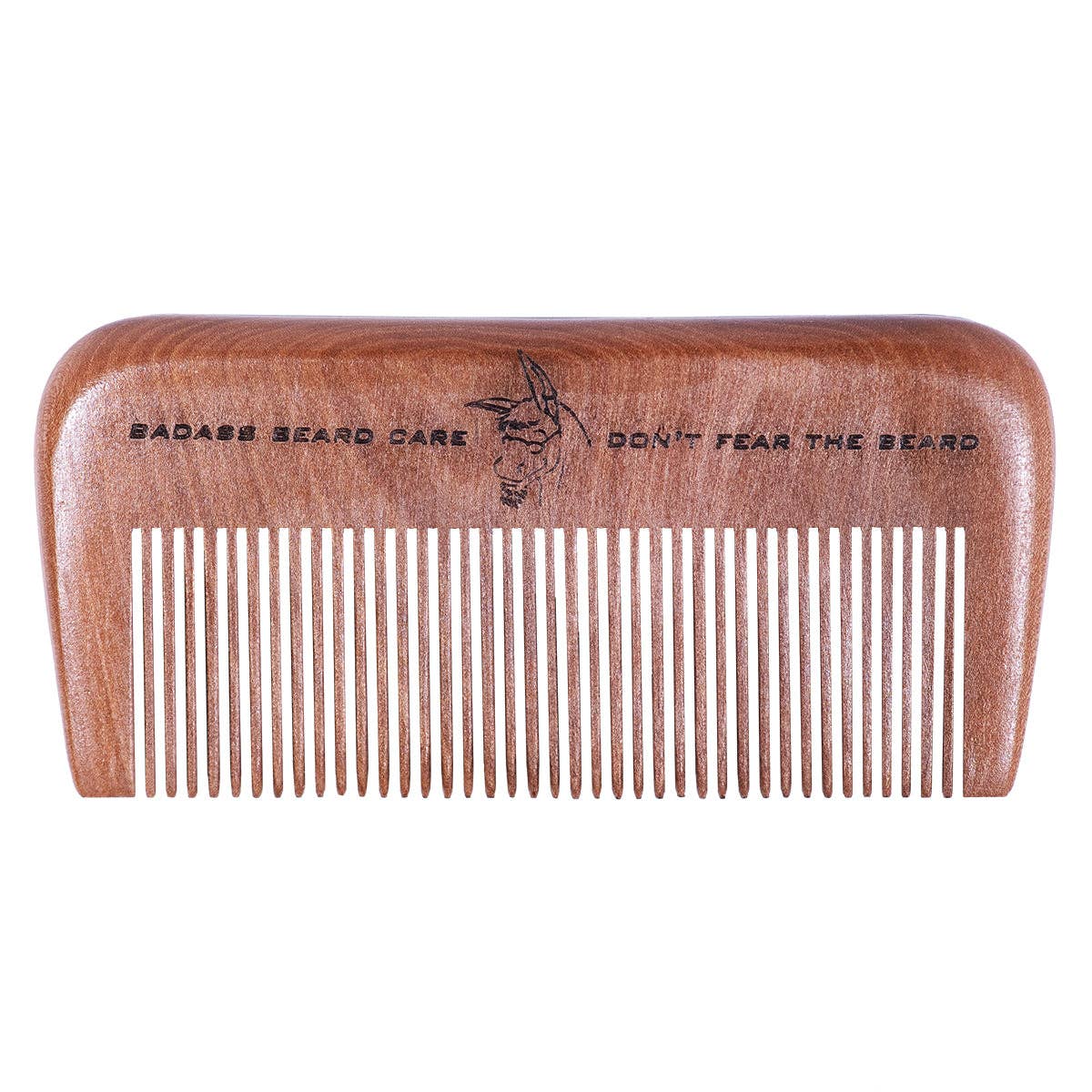 Badass Wood Beard Comb