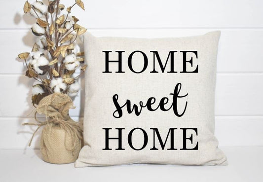 HOME SWEET HOME PILLOW COVER 