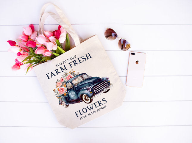 FARM TRUCK TOTE