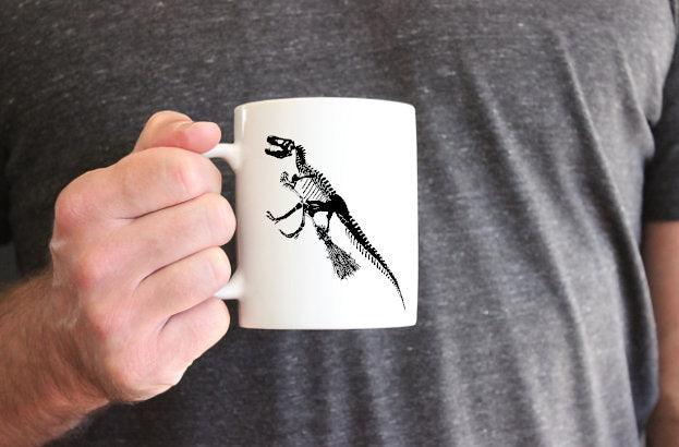 DINO BROOM MUG