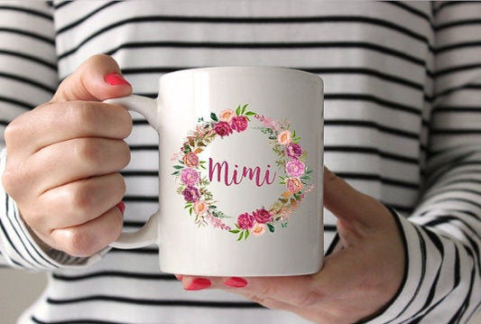 MIMI FLOWER MUG