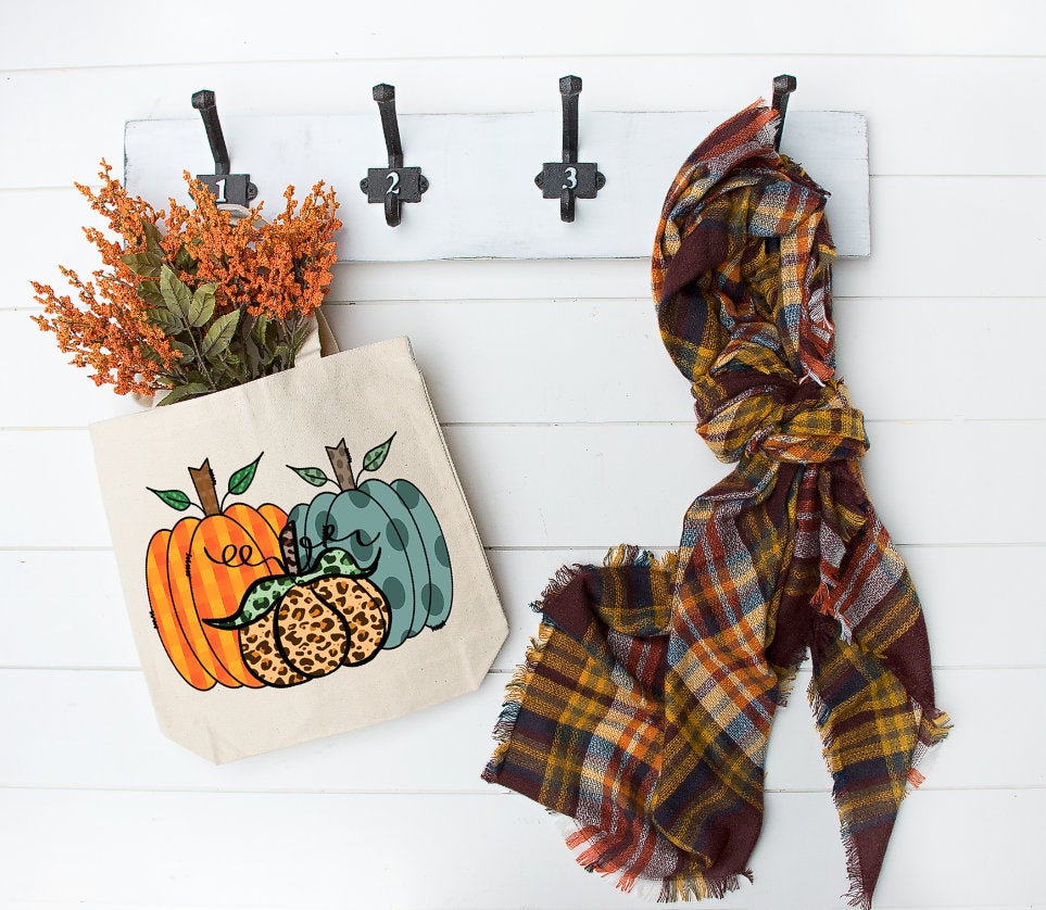 PUMPKIN TRIO TOTE