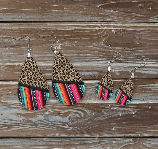 SERAPE STRIPE EARRINGS