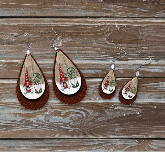 GNOME CHRISTMAS EARRINGS