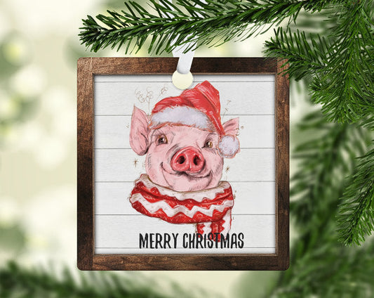 Merry Christmas pig