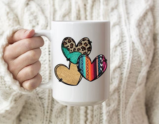 HEART COFFEE HOLIDAY MUG