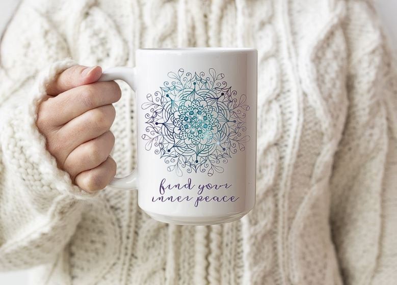 MANDALA COFFEE MUG