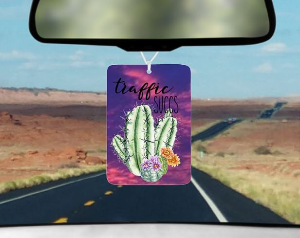 traffic succs car air freshener